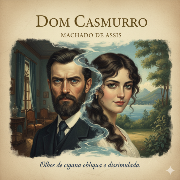 Capa do livro dom casmurro